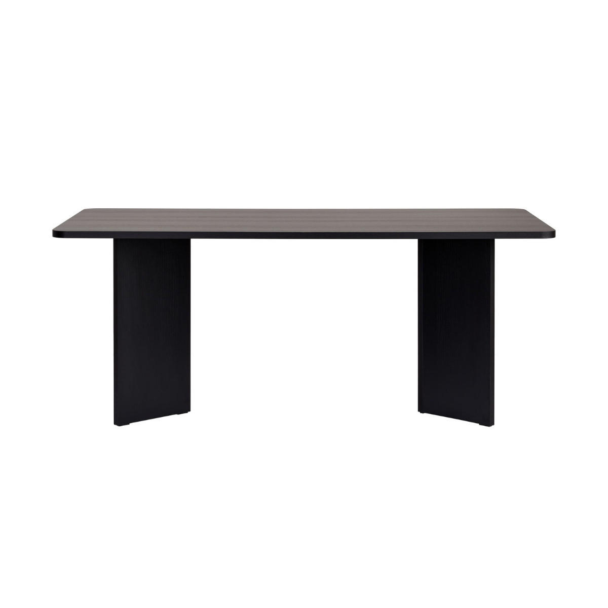 ESSTISCH mit rechteckiger Tischplatte 35/46/180 cm - Eichefarben, Holzwerkstoff (96/90/75cm) - Calicosy