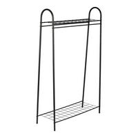 GARDEROBENSTÄNDER Hvorslev - Schwarz, Metall (89/144/33cm) - [en.casa]