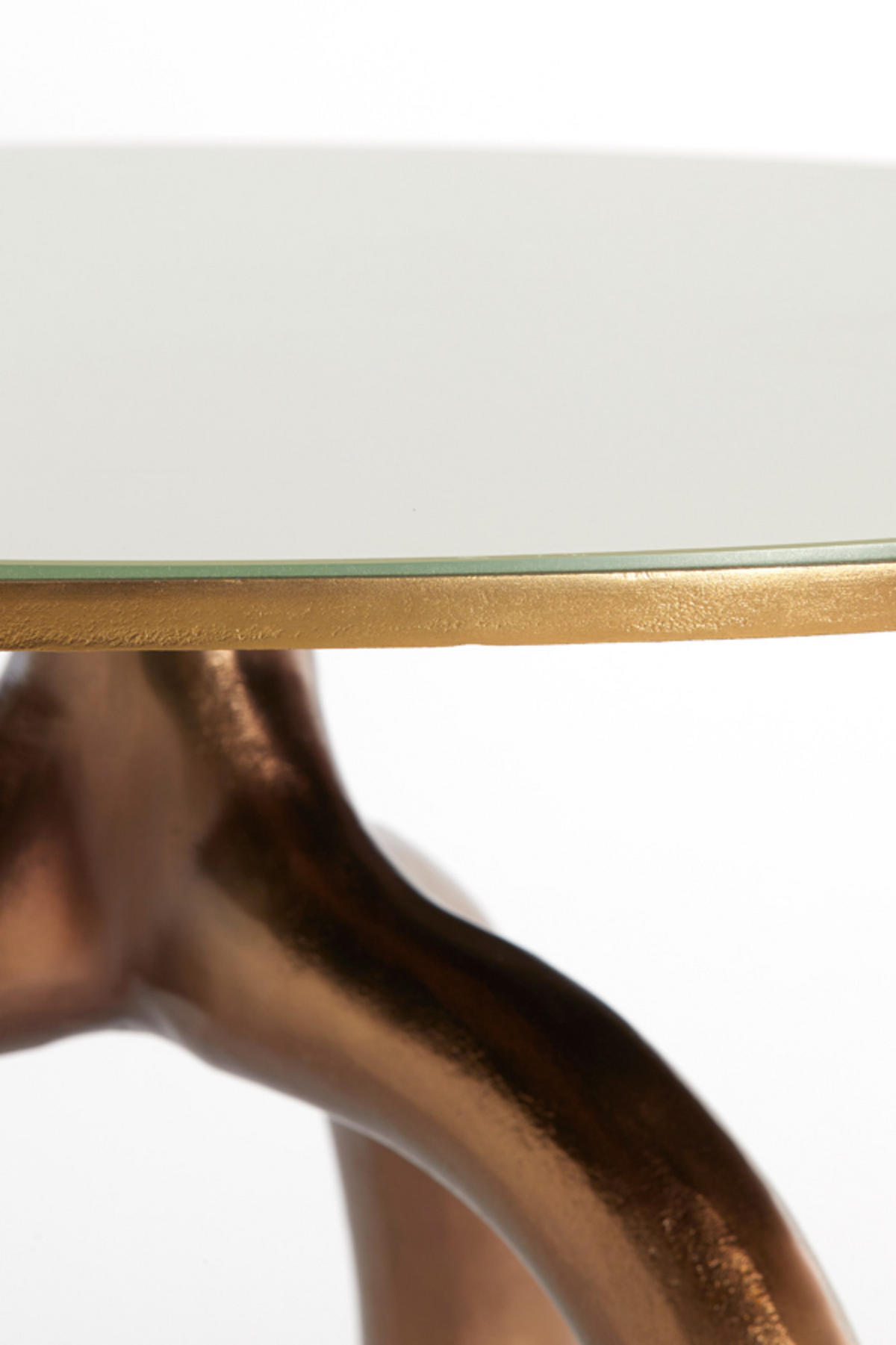 COUCHTISCH Mello Braun Ø76/40 cm - Braun, Metall (76/76/40cm) - Light & Living