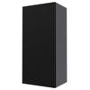 KÜCHENHÄNGESCHRANK Lamello W4/45 Schwarz Matt / Grau 45 / 32,5 / 96cm - Schwarz/Grau, Holz/Holzwerkstoff (45/96/32.5cm) - Feldmann-Wohnen