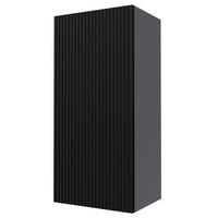KÜCHENHÄNGESCHRANK Lamello W4/45 Schwarz Matt / Grau 45 / 32,5 / 96cm - Schwarz/Grau, Holz/Holzwerkstoff (45/96/32.5cm) - Feldmann-Wohnen