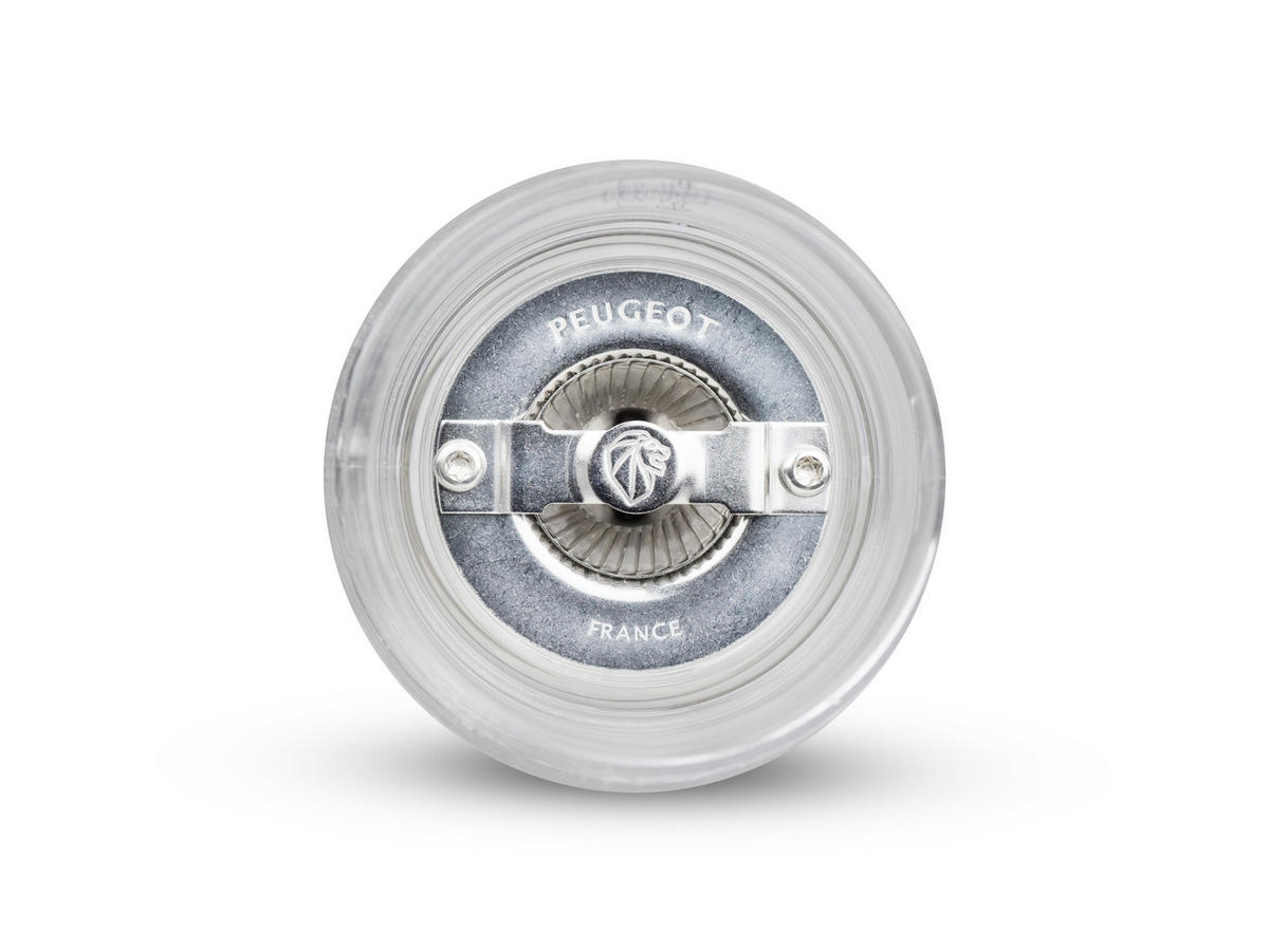 MÜHLENSET Bistro 10cm Pfeffer- & Salzmühle Acryl Stahlmahlwerk - Transparent, Kunststoff (10.8/10/5.4cm) - PEUGEOT