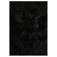 KUNSTFELLTEPPICH Furry Schwarz 200/290 cm - Schwarz, Kunststoff/Textil (200/290cm) - benuta