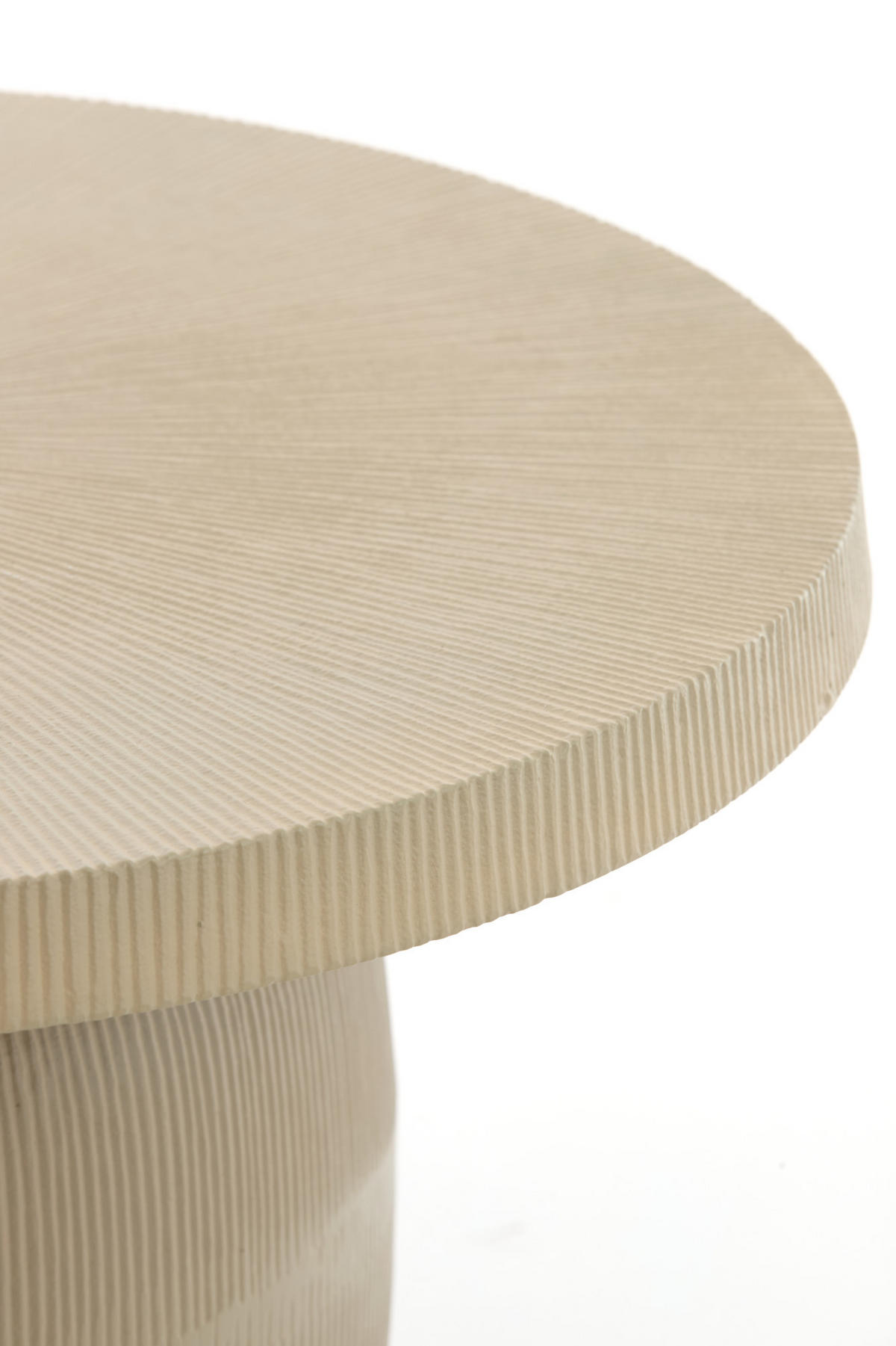 COUCHTISCH Tigran Braun Ø59/35,5 cm - Braun, Metall (59/59/35.5cm) - Light & Living