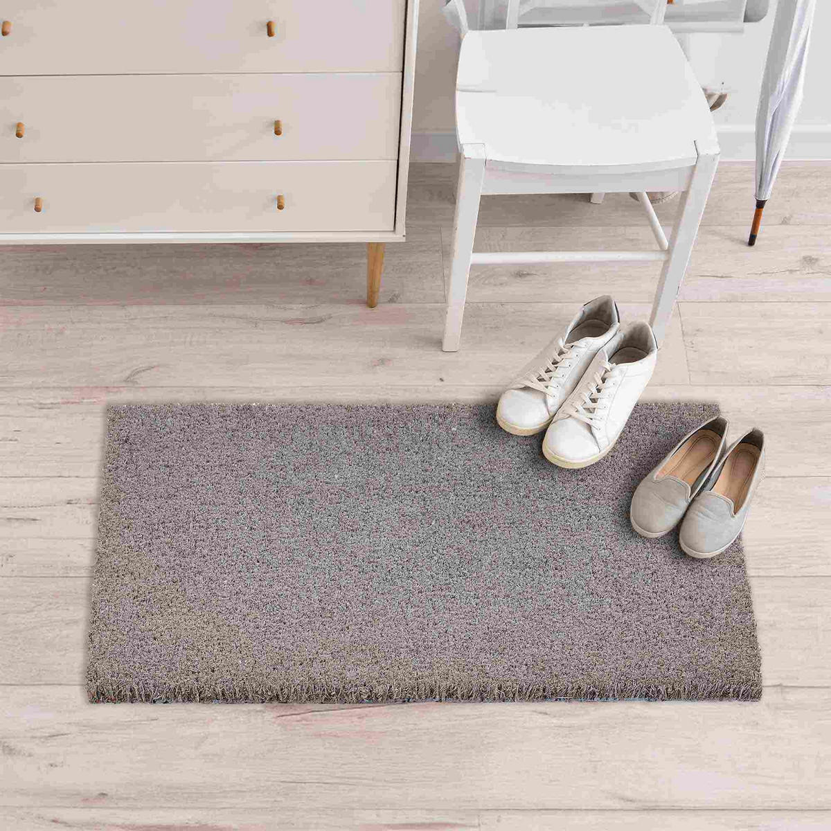 FUSSMATTE IN- UND OUTDOOR COCO COLOR T - Silberfarben, Textil (40/60cm) - Astra
