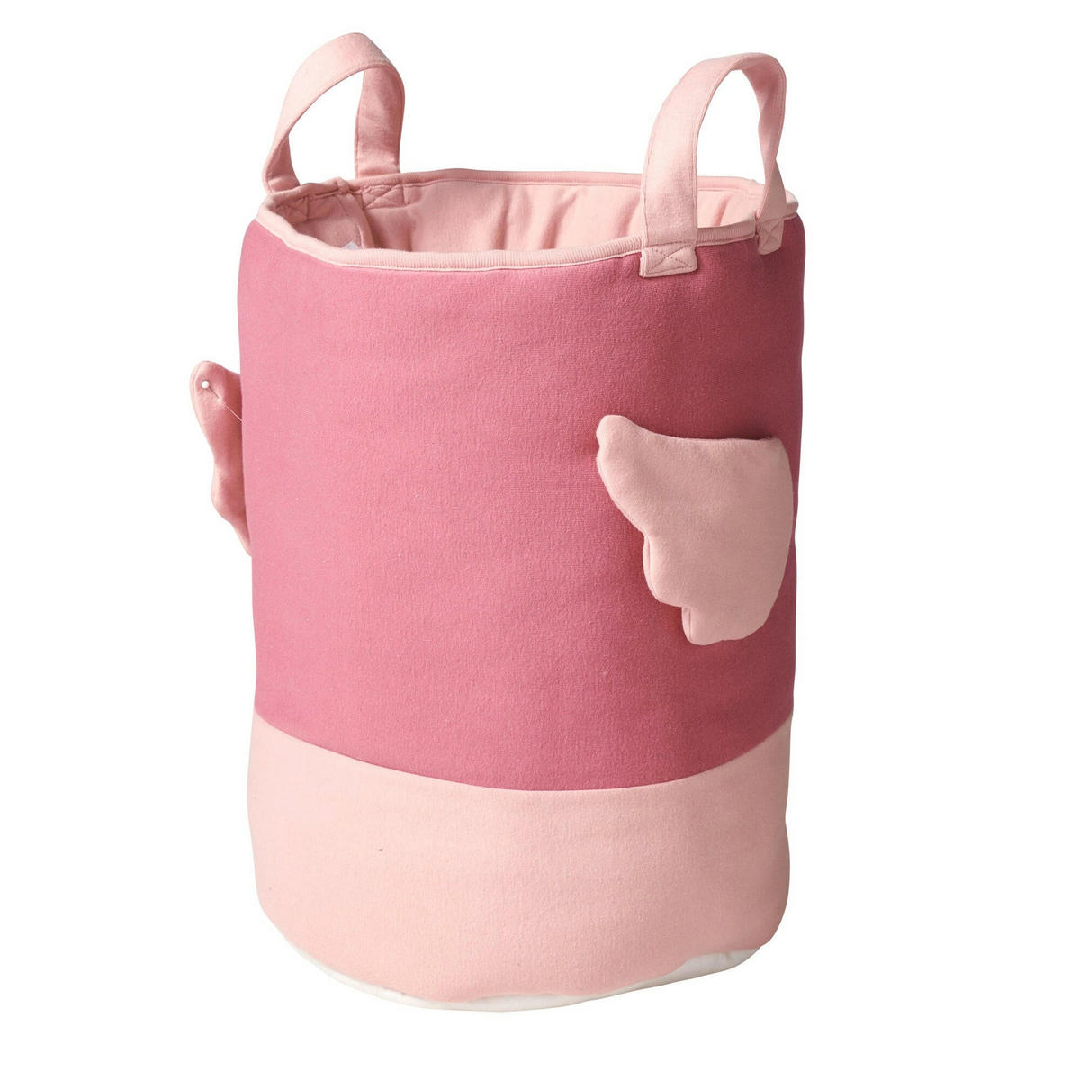 SPIELZEUGKORB Schwan 45 cm - Rosa, Textil (30/30cm) - nordic coast company