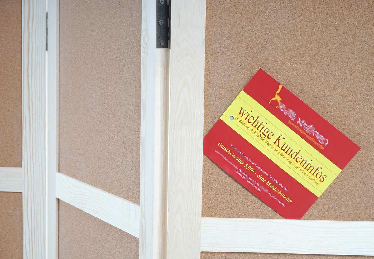 PARAVENT Braun - Braun, Holz (121/166/2cm) - MCW