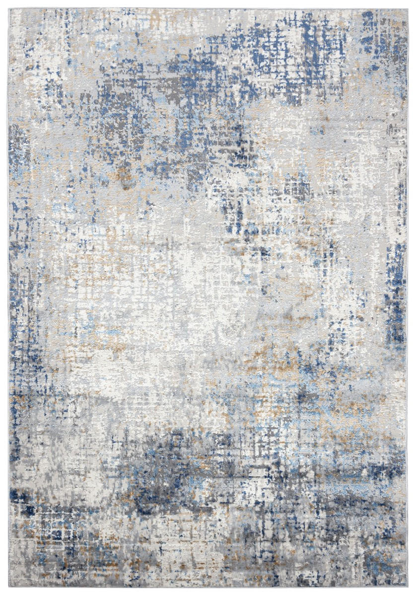 KOBEREC béžový grafitový krémový - 140 x 200 cm - šedohnědá, textil (140/200cm) - Mazovia