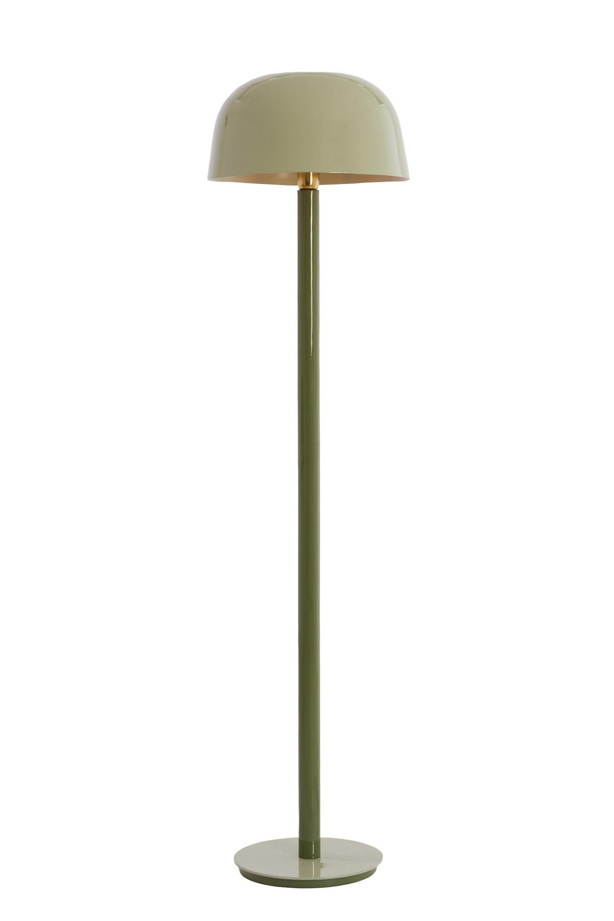 STEHLAMPE - Grün - 40/40/155 cm - Grün, Metall (40/40/155cm) - Light & Living