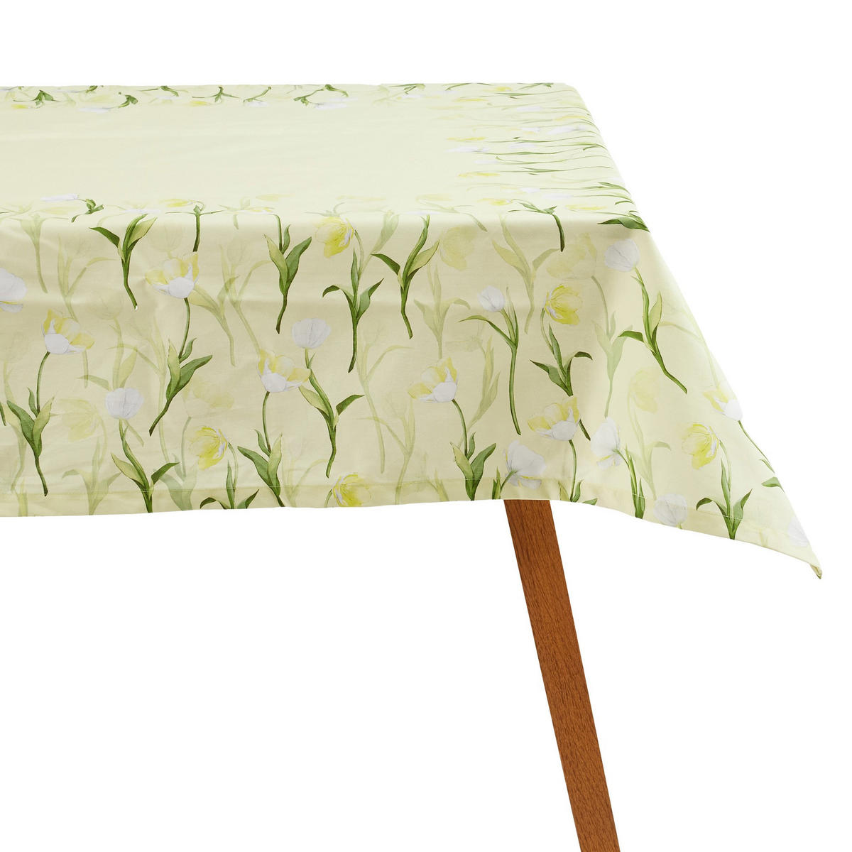 TISCHDECKE Tendi - Hellgrün, Textil (220/150/1cm) - home&you