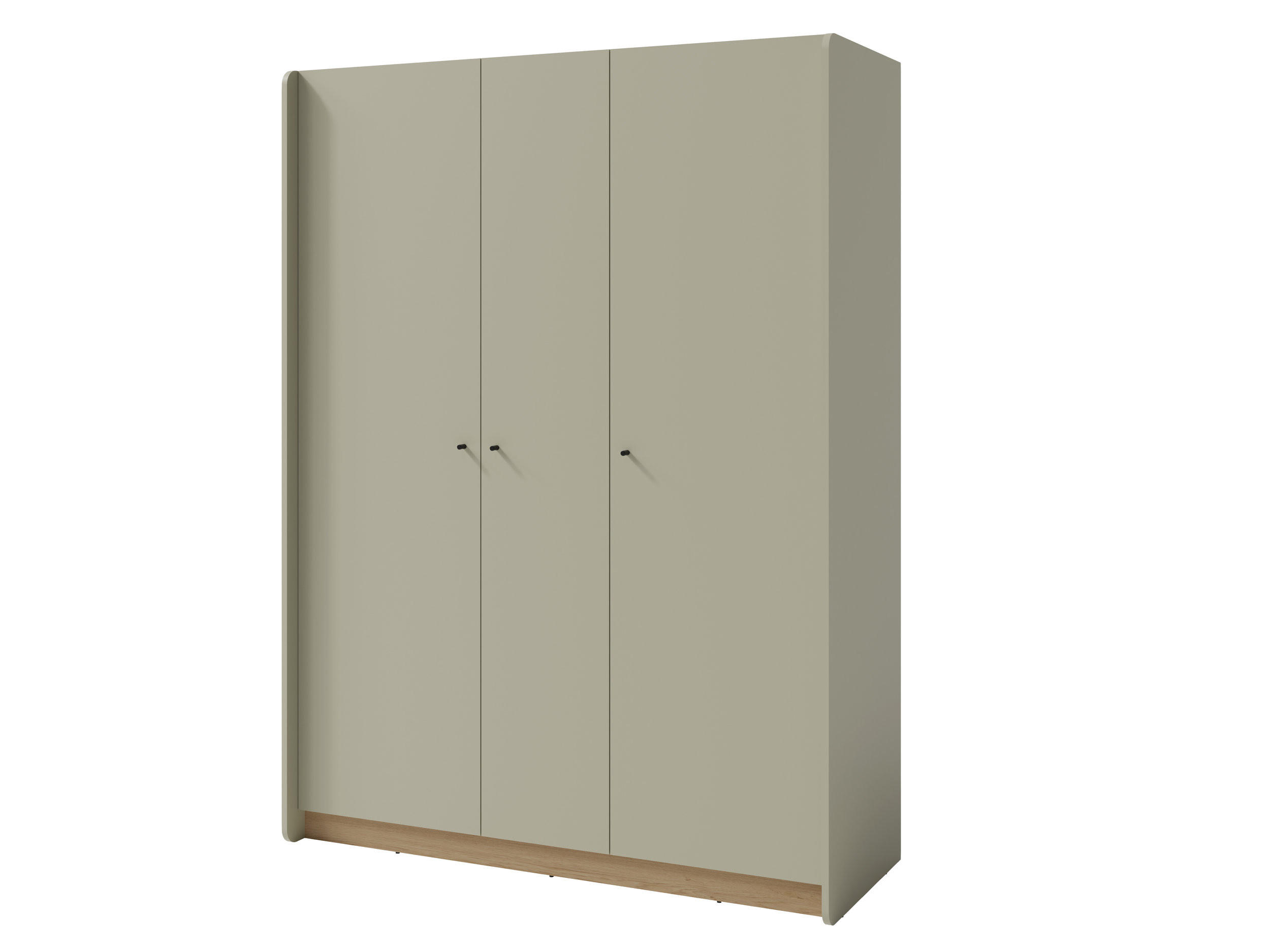 Masseno Drehtürenschrank Grün 145x195x52 cm