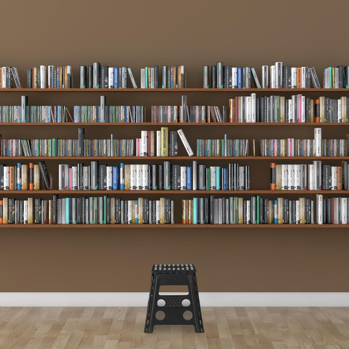 KLAPPHOCKER - Schwarz, Kunststoff/Textil (39/39/32cm) - Relaxdays