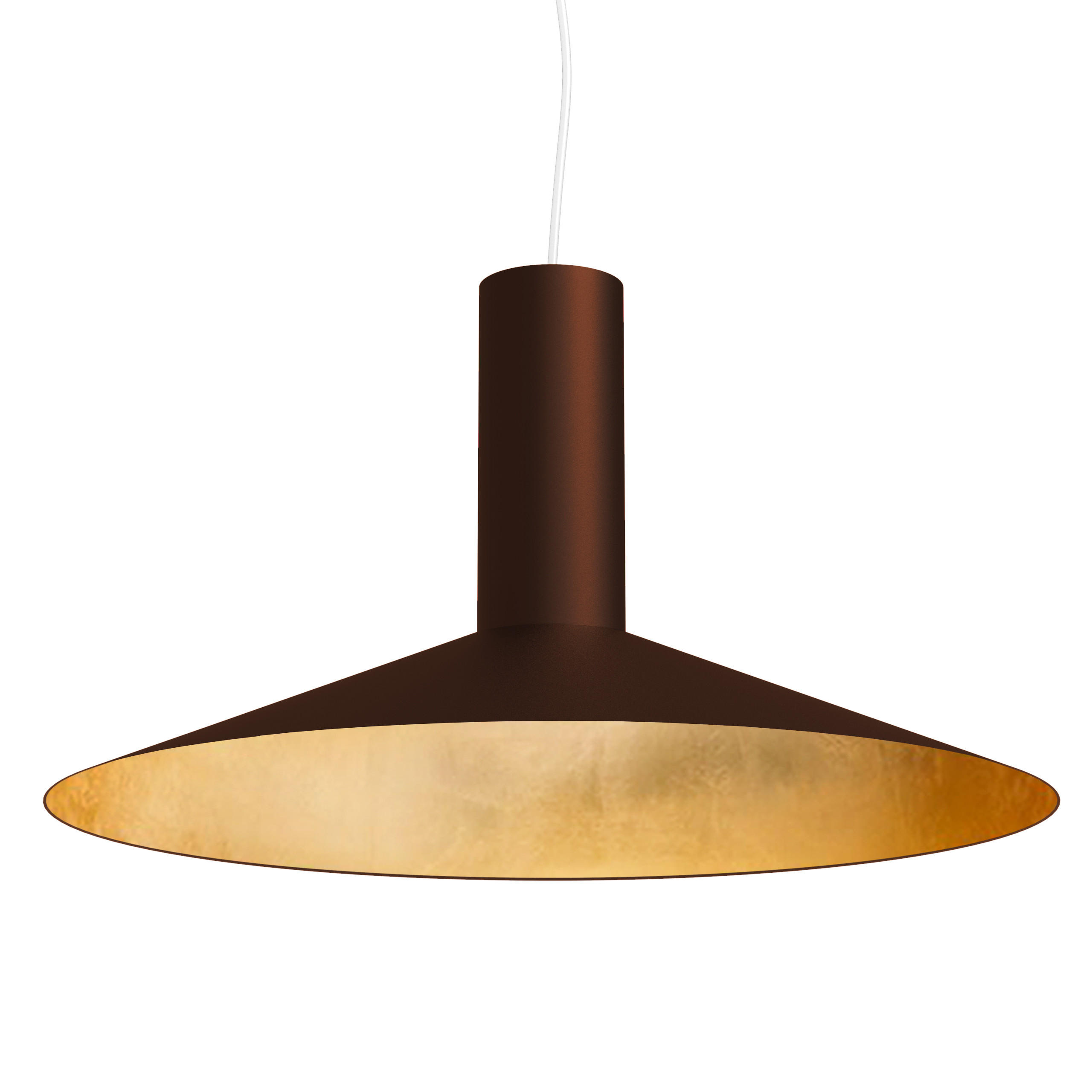 Lumicom Hängeleuchte Gold 40x22x40 cm