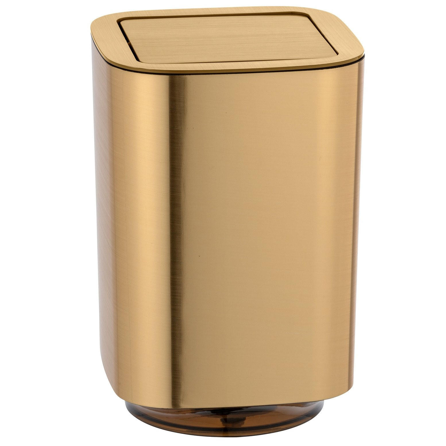 Wenko Kosmetikeimer Gold 17.2x25.5x17.2 cm