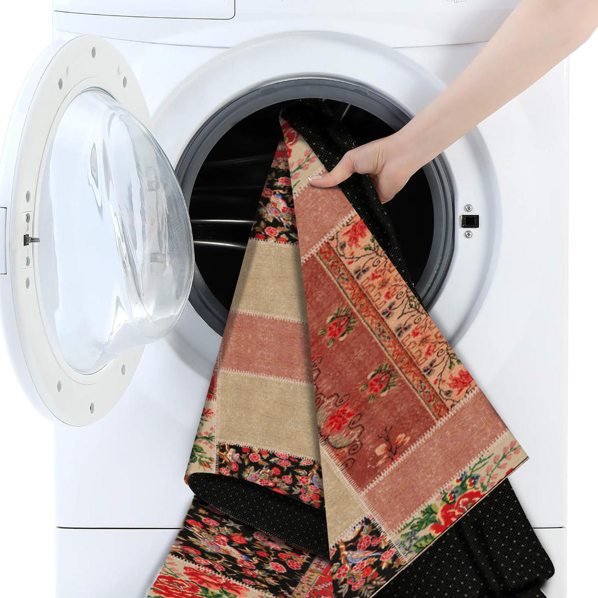 TEPPICH Zelda 200/300 cm - Multicolor, Textil (200/300cm) - Bamyum