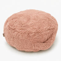 KINDERPOUF Mammoth rund flauschig - Hellrosa, Textil (65/65/65cm) - MeowBaby