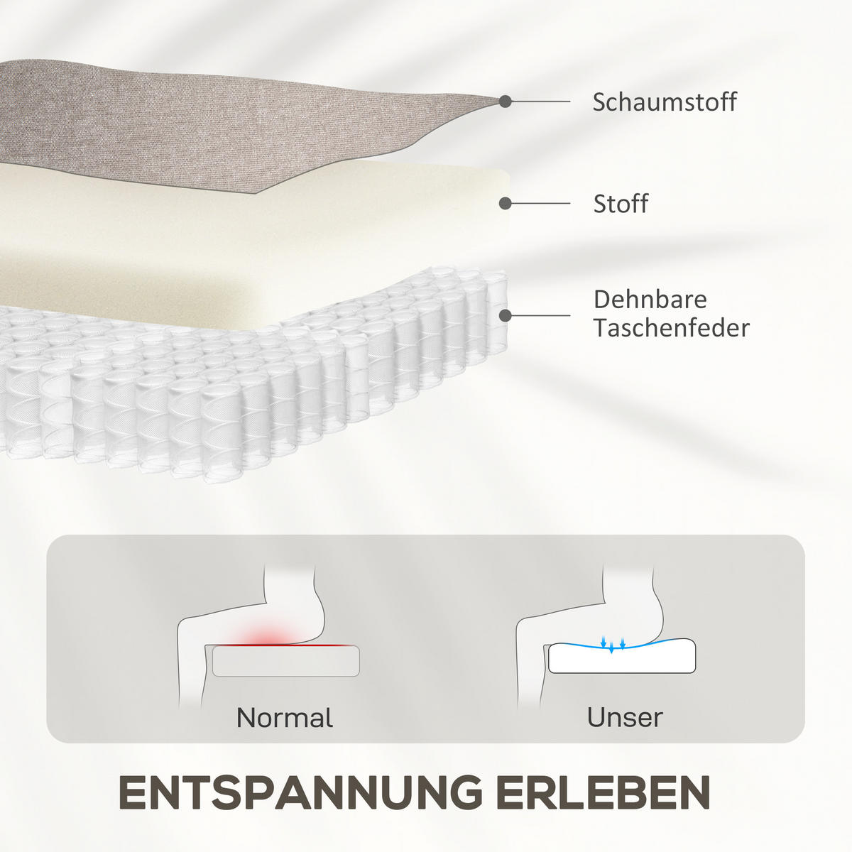 FERNSEHSESSEL mit Aufstehhilfe Elektrisch Relaxsessel mit Vibrationsmassage - Braun, Kunststoff (93/102/101cm) - HOMCOM