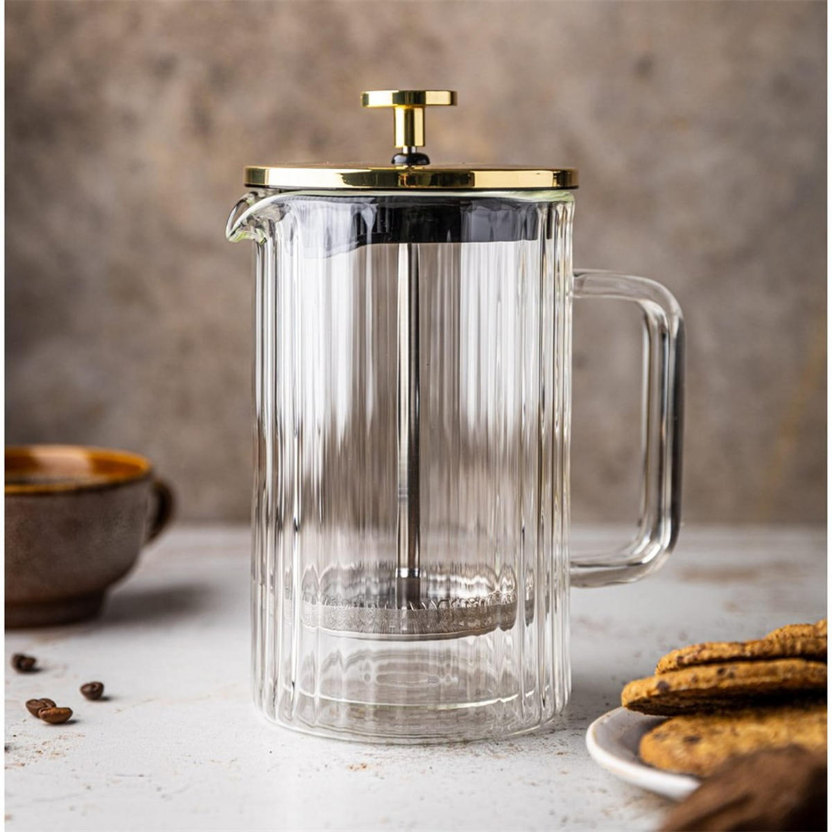 TEEKANNE Weiß 10/10/18.7 cm KB7760 - Weiß, Glas (0.6L) - Klausberg 