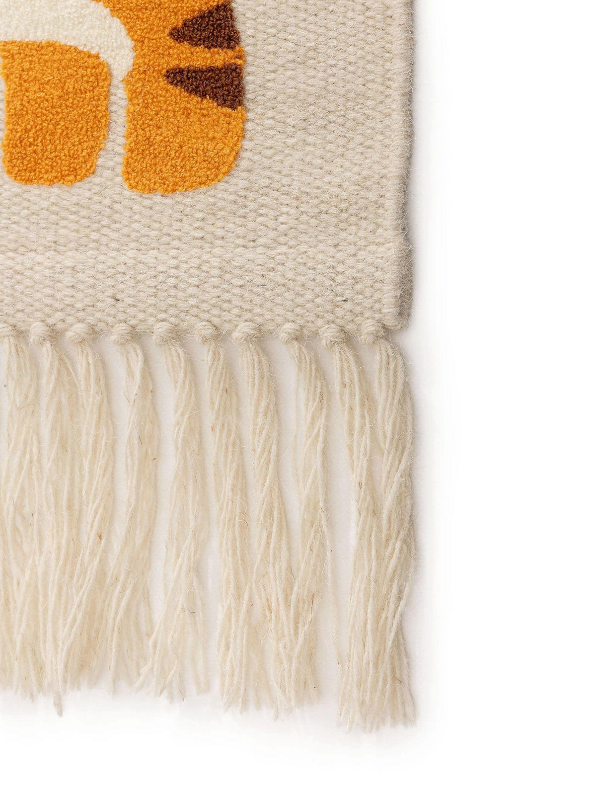 WANDDEKO Savannah Orange 40x40 cm - Orange, Textil (40/40cm) - Lytte