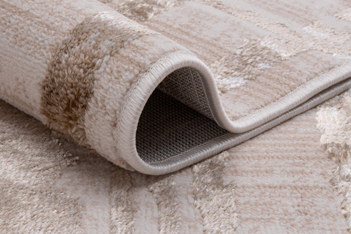 TEPPICH CRYSTAL Braun 120/170 cm - Braun, Textil (120/170cm) - Tapiso
