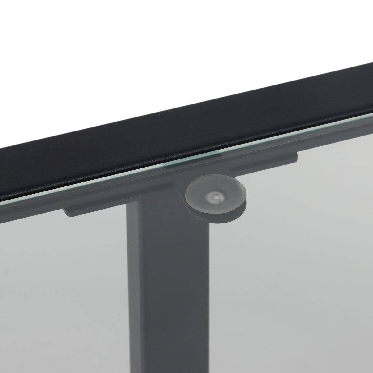 KONSOLENTISCH - Multicolor, Glas/Metall (30/100/73cm) - Relaxdays