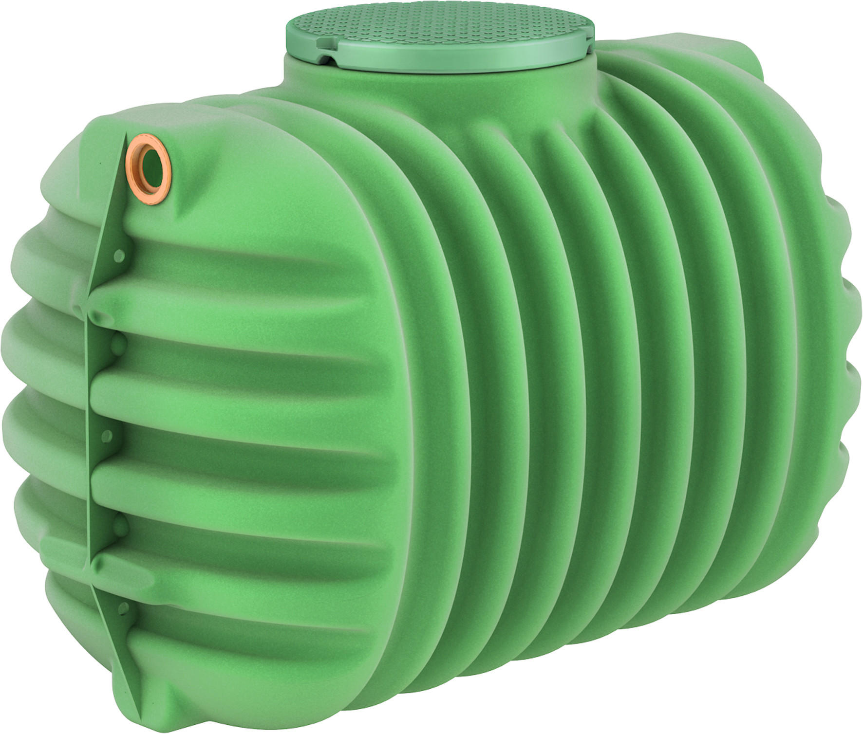 ERDTANK 2650 L - Grün, Kunststoff (130/150/210cm) - GARANTIA