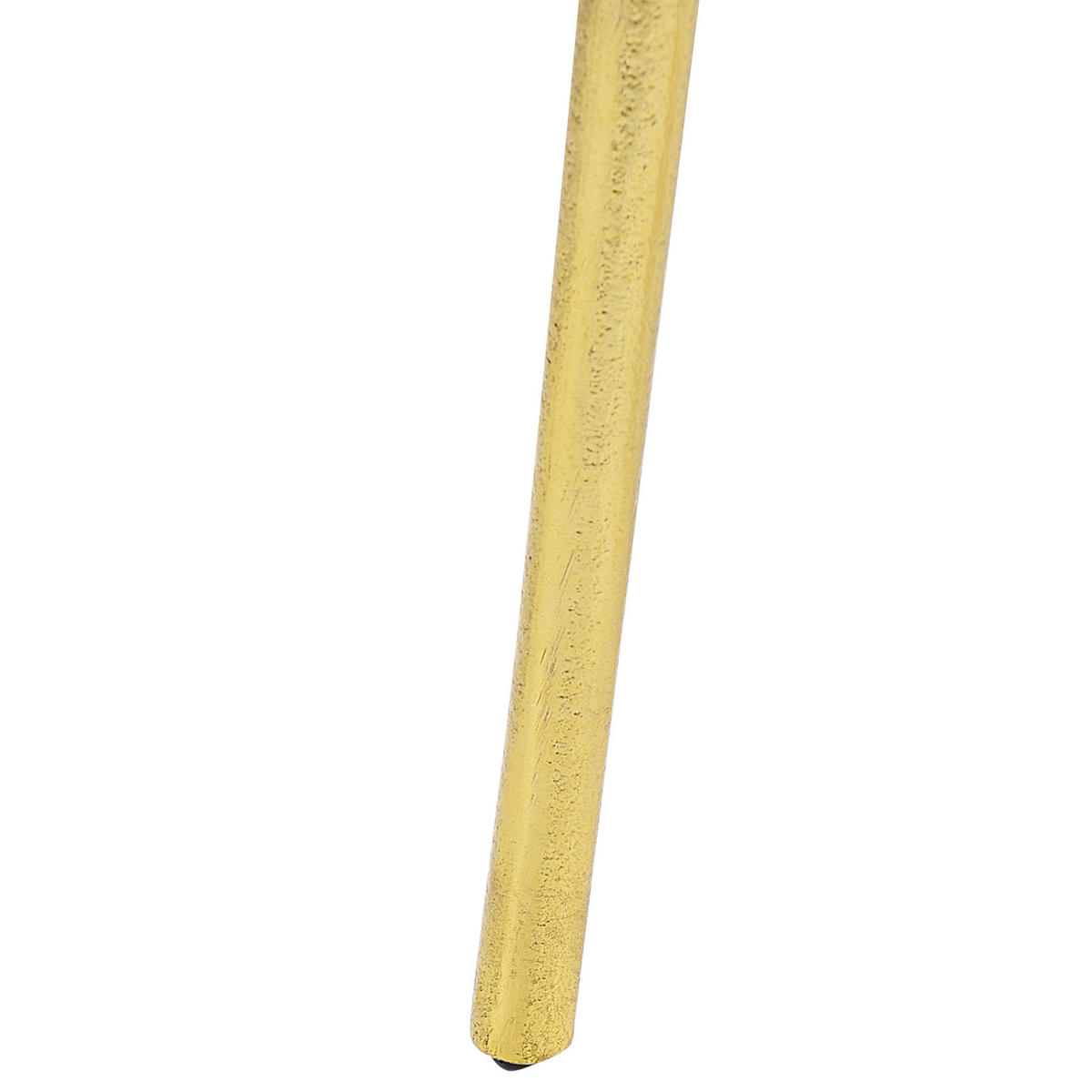 BEISTELLTISCH Aluminium gold Freiform 30 cm Taupo - Goldfarben, Metall (30/30/50cm) - Beliani