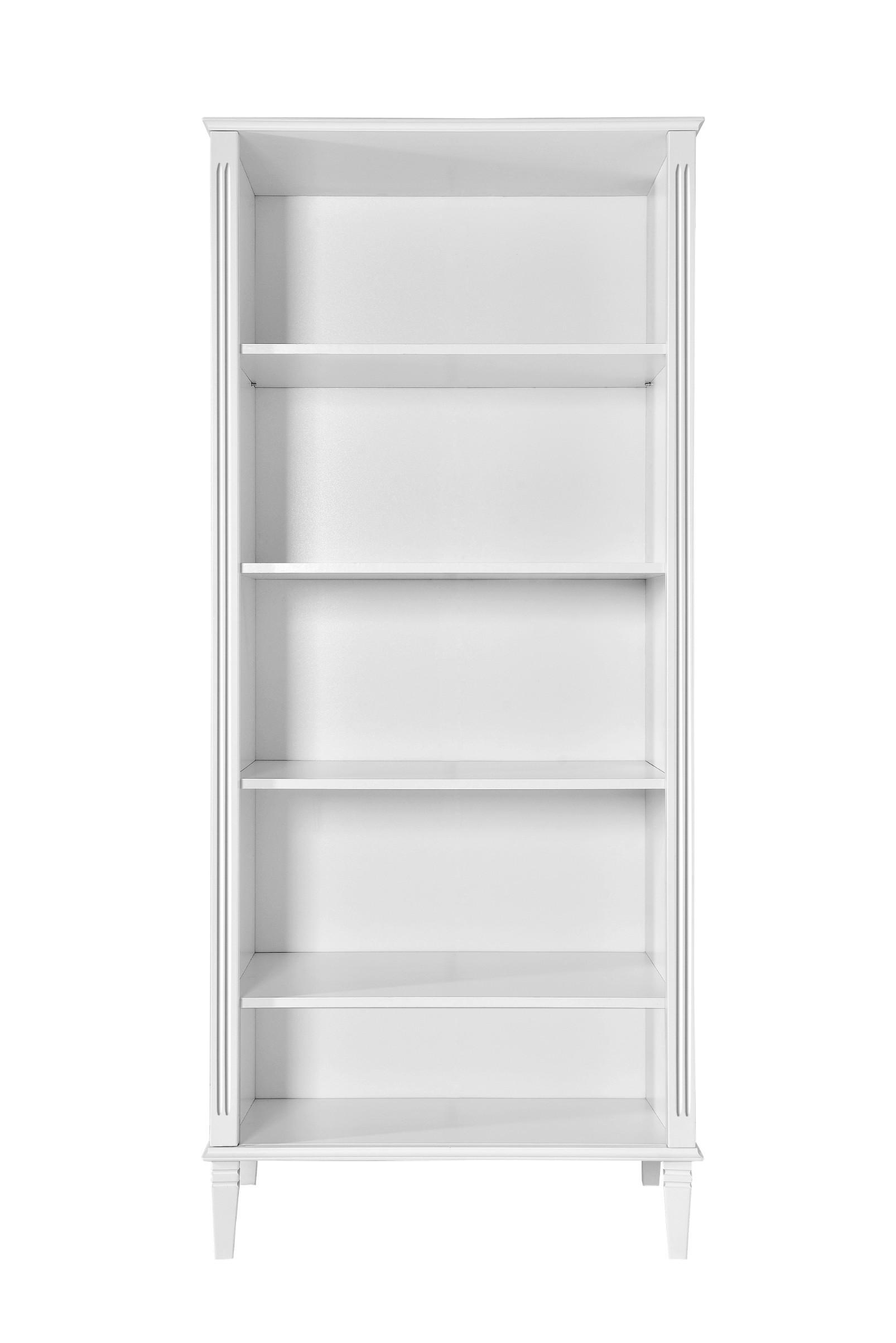 KINDERREGAL Bianka - Weiß, Holzwerkstoff (80/183/48cm) - RAUMHIRSCH FURNITURE