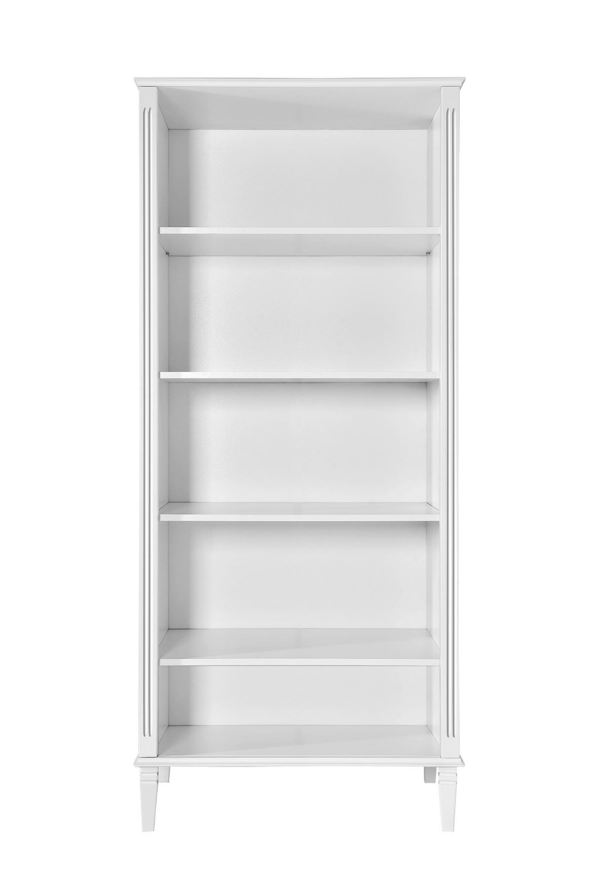 KINDERREGAL Bianka - Weiß, Holzwerkstoff (80/183/48cm) - RAUMHIRSCH FURNITURE