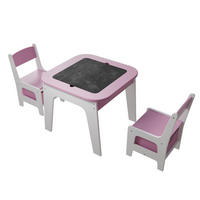 KINDERSITZGRUPPE Milou rosa - Rosa, Holz (60/50/60cm) - Juskys