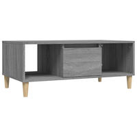 COUCHTISCH Grau Sonoma 90x50x36,5 cm Holzwerkstoff - Grau, Holzwerkstoff (50/90/36.5cm) - furnicato
