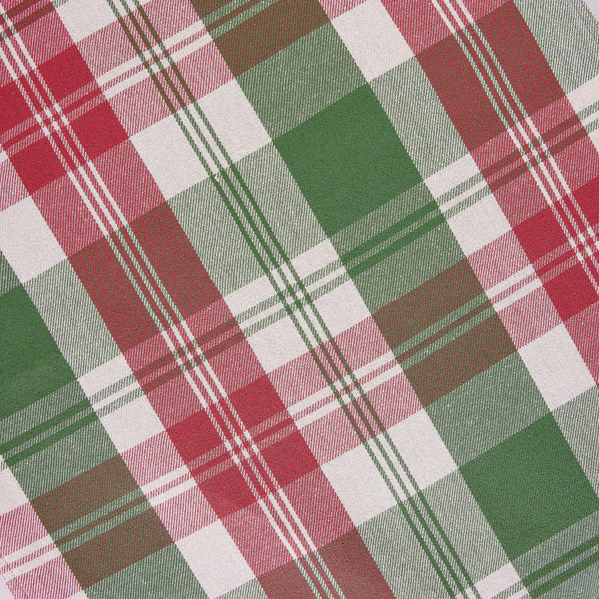 TISCHDECKE Highlands - Rot/Grün, Textil (160/300cm) - Butlers