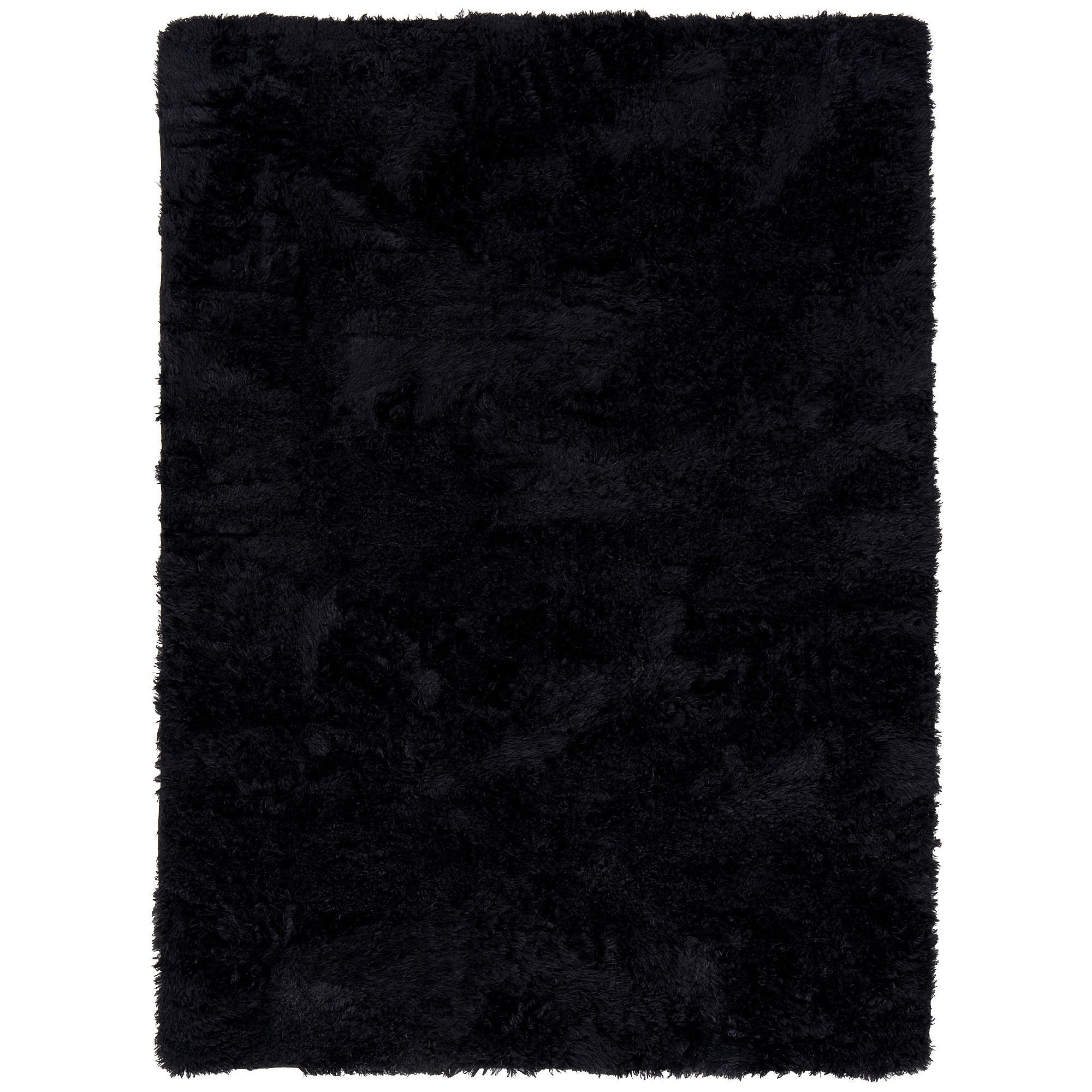 HOCHFLOR SHAGGY TEPPICH FLUFFY - Schwarz, Textil (200/250cm) - Pergamon