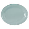 SERVIERPLATTE Beat Color Glaze Arktisblau 35 x 28 cm - Blau, Keramik (28/2.2/35.3cm) - Seltmann Weiden
