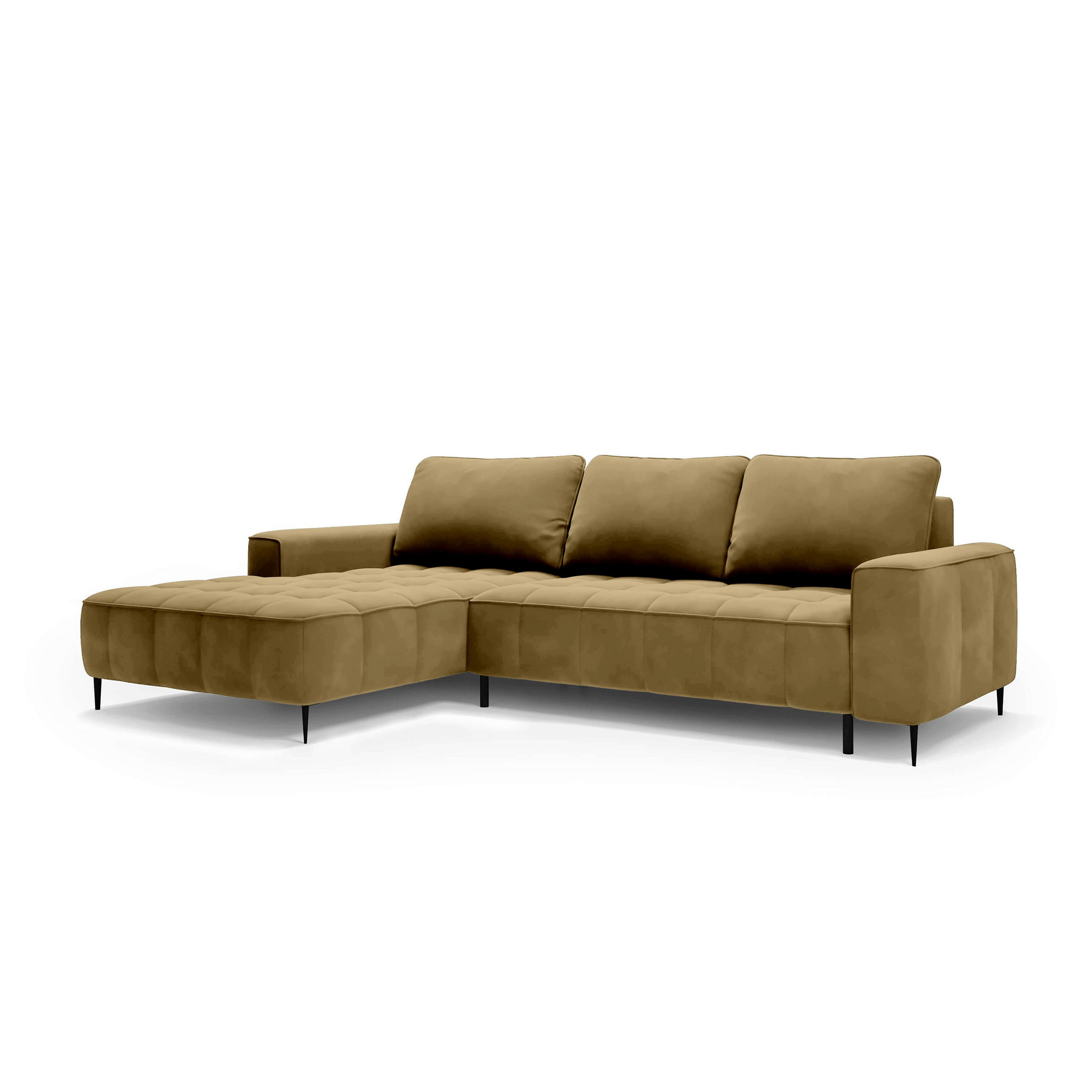 ECKSOFA Francessco Multicolor - Multicolor, Textil (280/90/166cm) - Pillovely