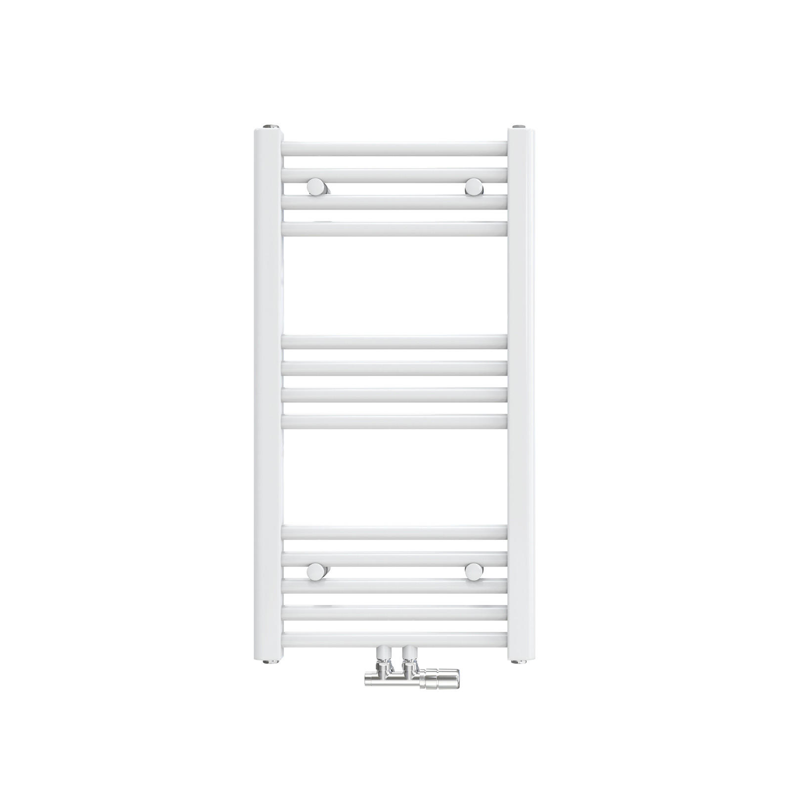 HEIZKÖRPER Handtuchheizkörper wasserführend 75/40/3 cm - Weiß, Metall (40/75/3cm) - EMKE