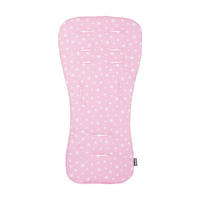 SITZAUFLAGE VVPAD024 rosa Universalsitzunterlage Baumwolle atmungsaktiv - Rosa, Textil (38/2/77cm) - Chipolino