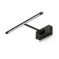 WANDLEUCHTE FRESCO 34 Schwarz 6 W - Schwarz, Metall (18/5/34cm) - Rendl