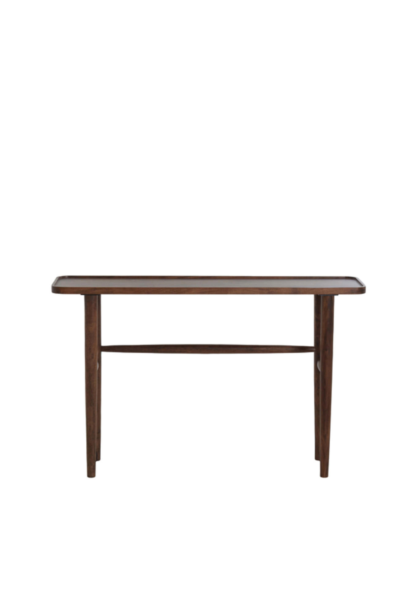 KONSOLENTISCH Qiano Braun 120/30/75 cm - Dunkelbraun, Holz (120/30/75cm) - Light & Living