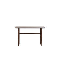 KONSOLENTISCH Qiano Braun 120/30/75 cm - Dunkelbraun, Holz (120/30/75cm) - Light & Living