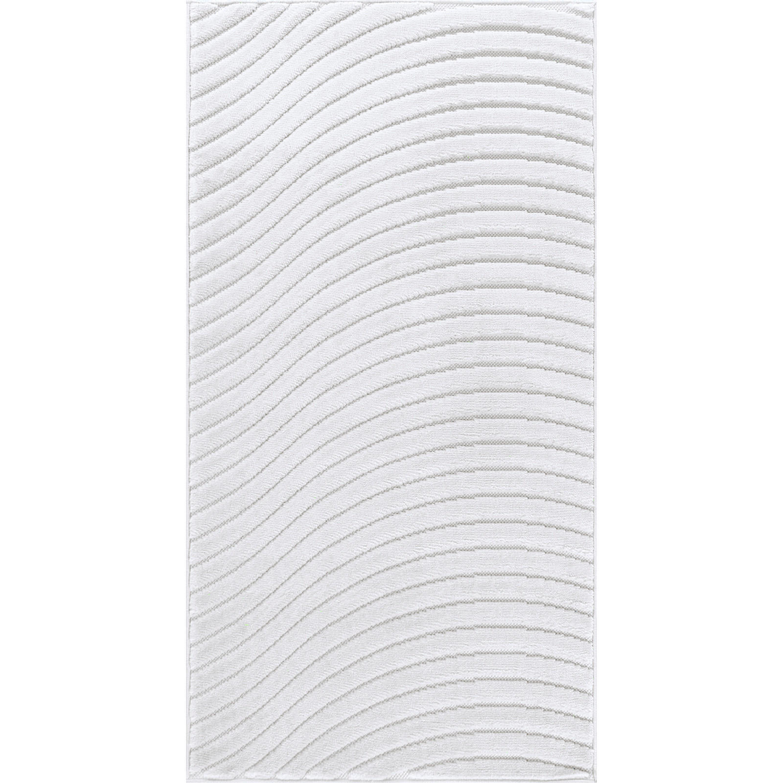 OUTDOORTEPPICH 80/150 cm Weiß - Weiß, Naturmaterialien/Textil (80/150cm) - LIVABLISS