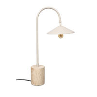 SCHREIBTISCHLAMPE Enno Schreibtischlampe Grau - Grau, Stein (39.5/24/66cm) - Housecraft Living