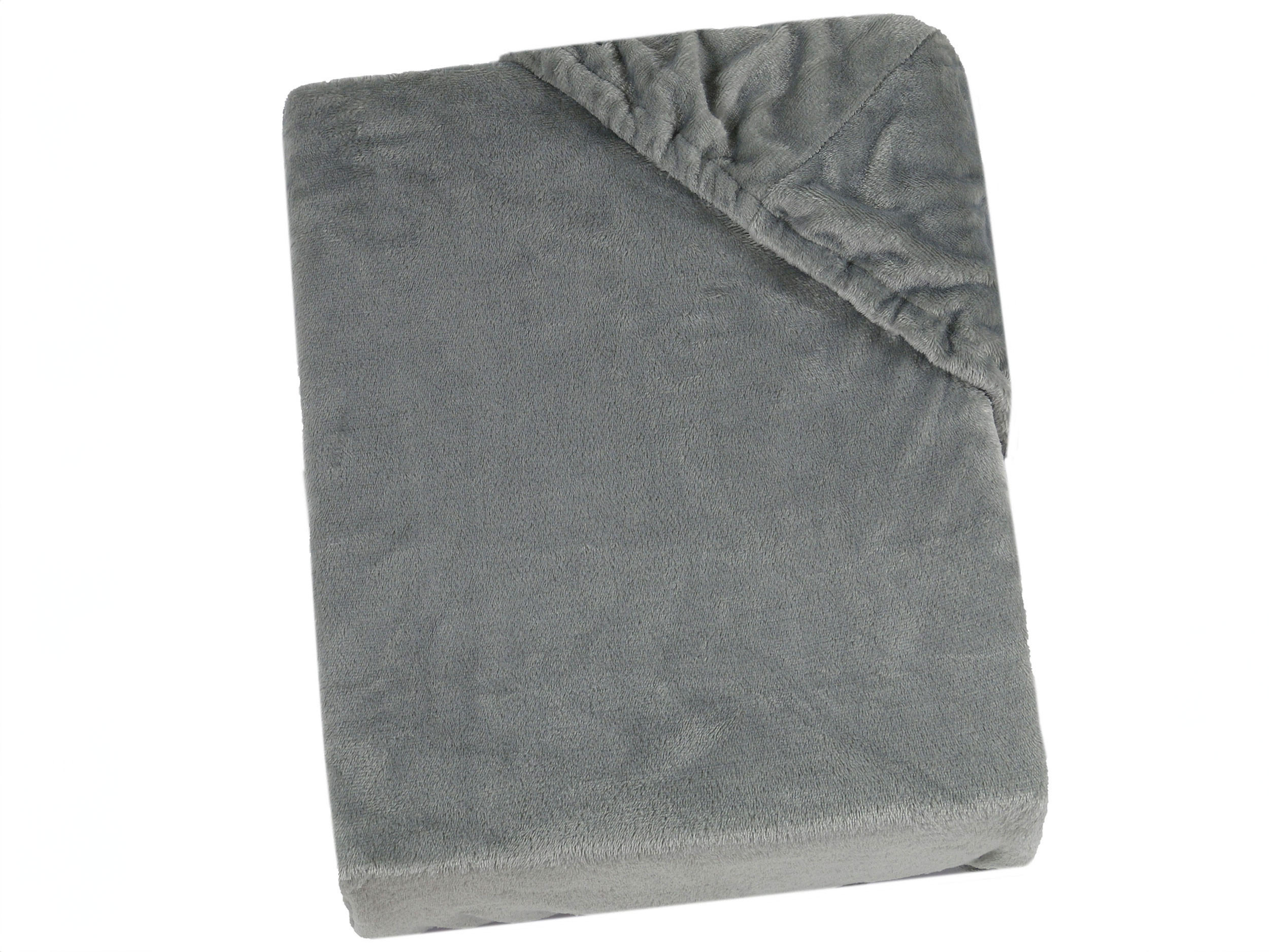 SPANNBETTLAKEN, 140-160x200 cm, 100% Polyester, Grau - Anthrazit, Textil (140/200cm) - Zollner