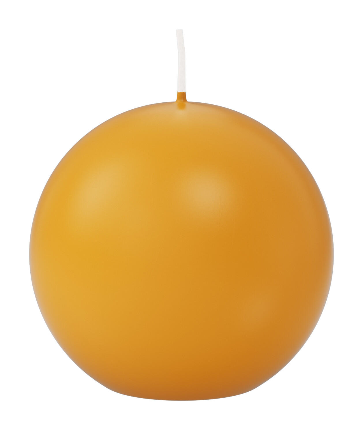 Wiedemann Kerzen Kugelkerzen Gelb 8x8x8 cm