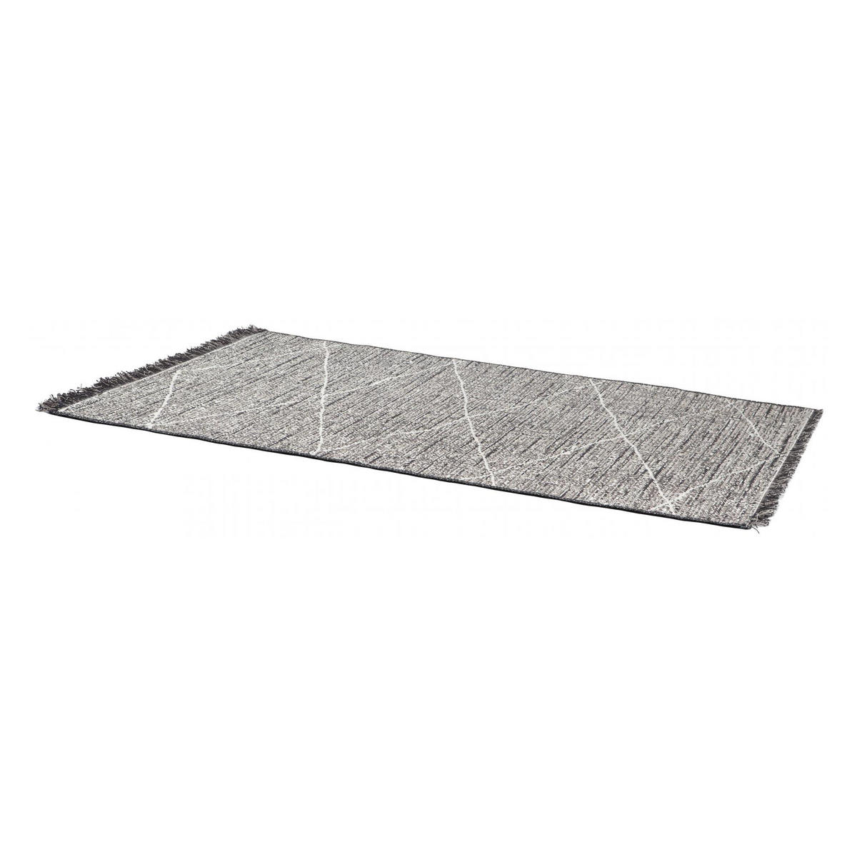 OUTDOOR-TEPPICH Tweed perlweiß 160 x 230 cm - Hellgrau, Textil (160/230cm) - Vivaraise