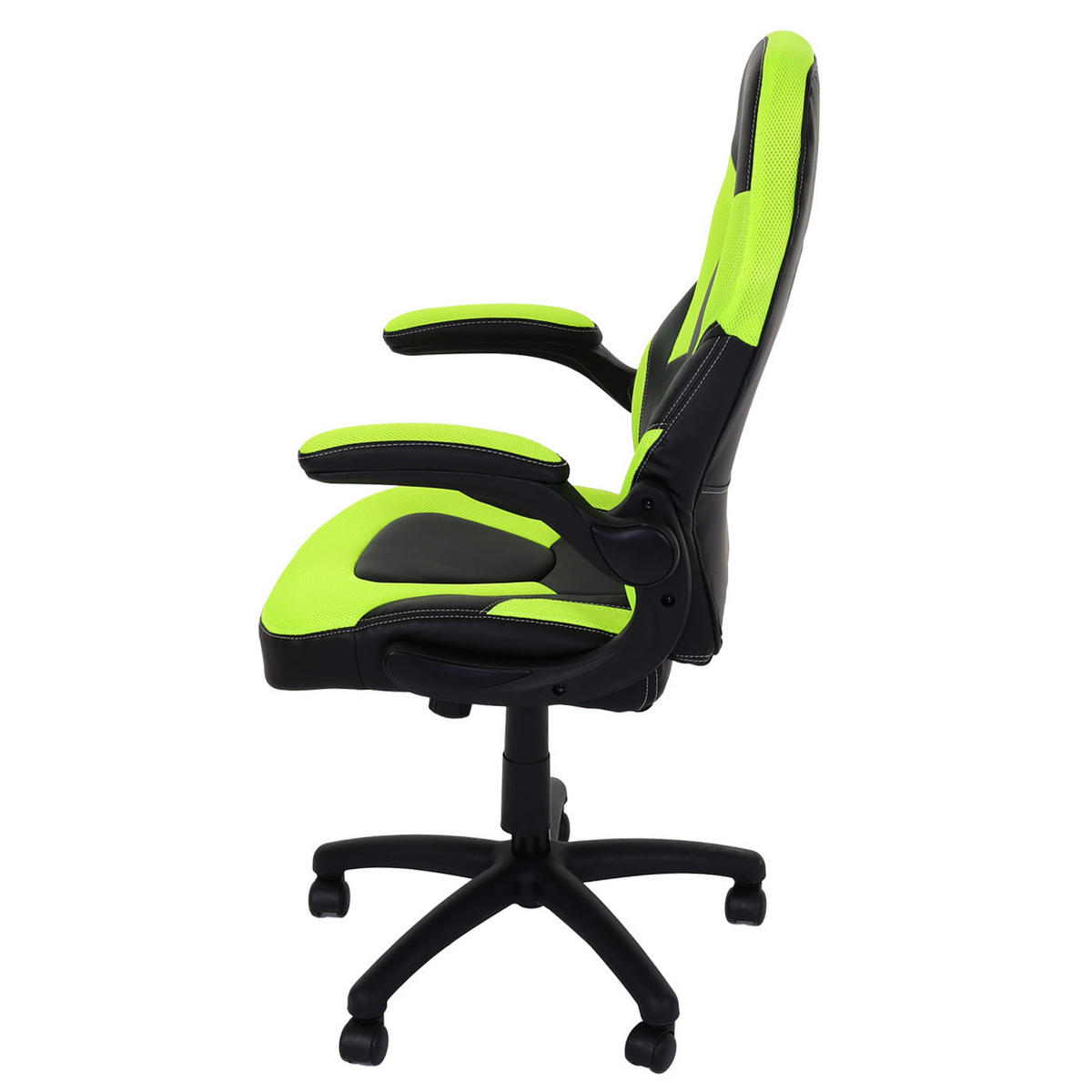 BÜROSTUHL Schwarz, Grün - Schwarz/Grün, Textil (62/116/57cm) - MCW