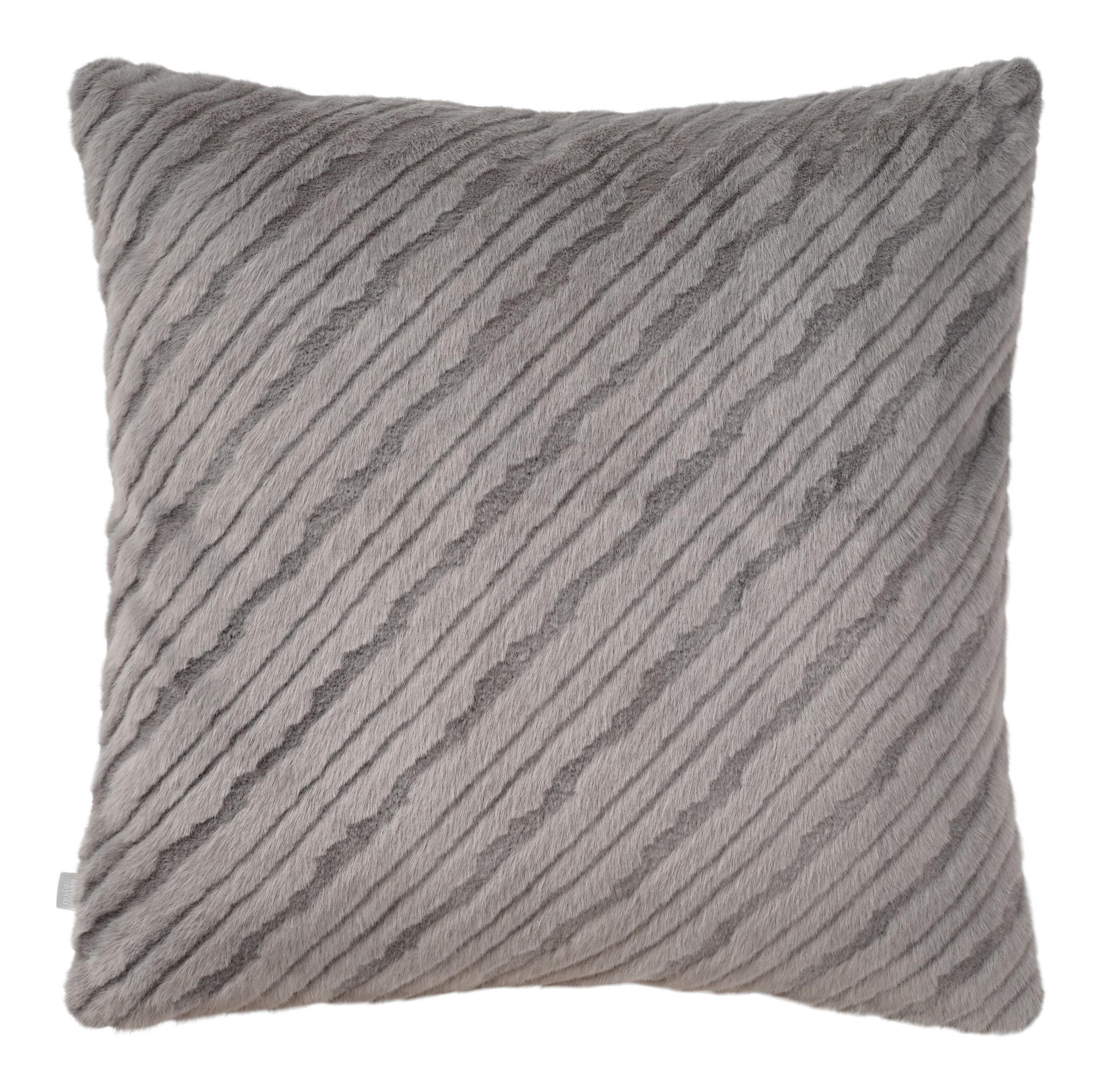 KISSENBEZUG Pufos - Grau, Textil (45/45cm) - home&you