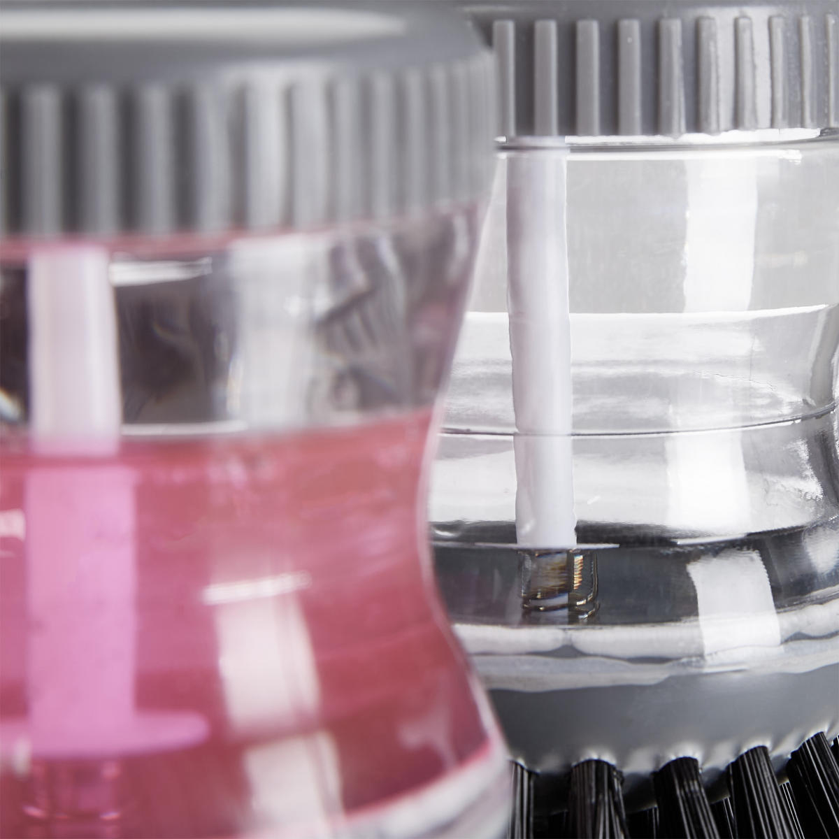 3XSPÜLBÜRSTE - Multicolor, Kunststoff - Relaxdays