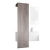GARDEROBE Carlton Paneel in Eiche Nordic - Silbereichenfarben, Holzwerkstoff (105/193/35cm) - Vladon