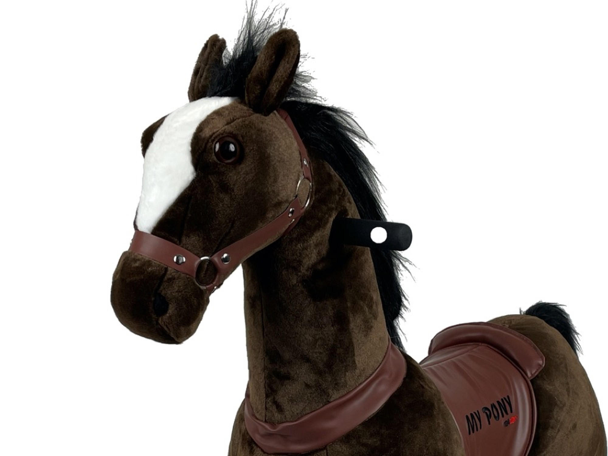 REITPFERD Nella dunkelbraun Größe S - Dunkelbraun, Kunststoff (72/29/83cm) - TPFLiving